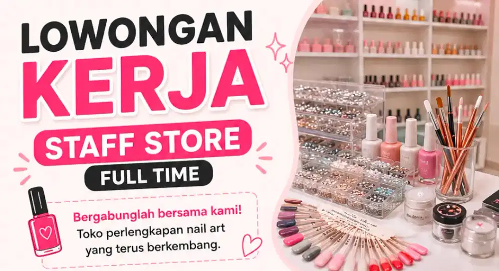 Lowongan kerja Staff Store - Full Time