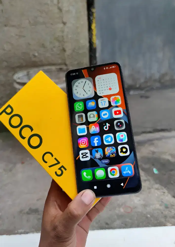 Poco c75 fulset mulus like new Ram 8/256gb siap pakai