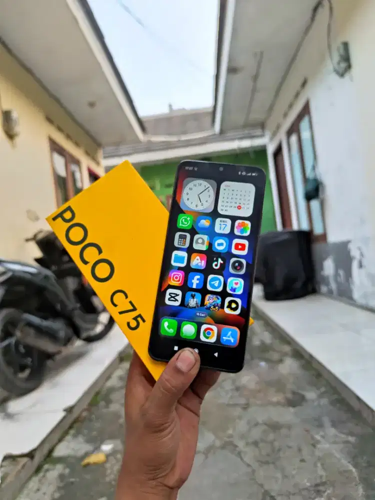 Poco c75 fulset mulus like new Ram 8/256gb siap pakai