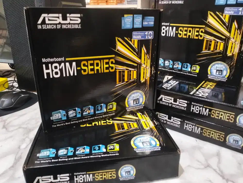 Mobo Asus H81 LGA 1150 Garansi 1 Tahun