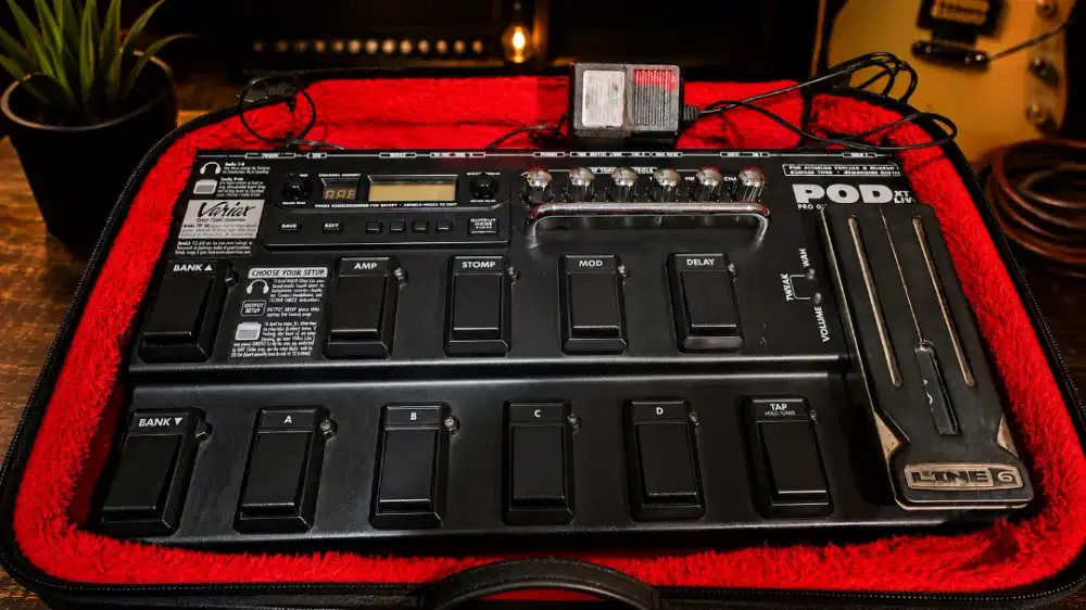 POD xtlive effect gitar