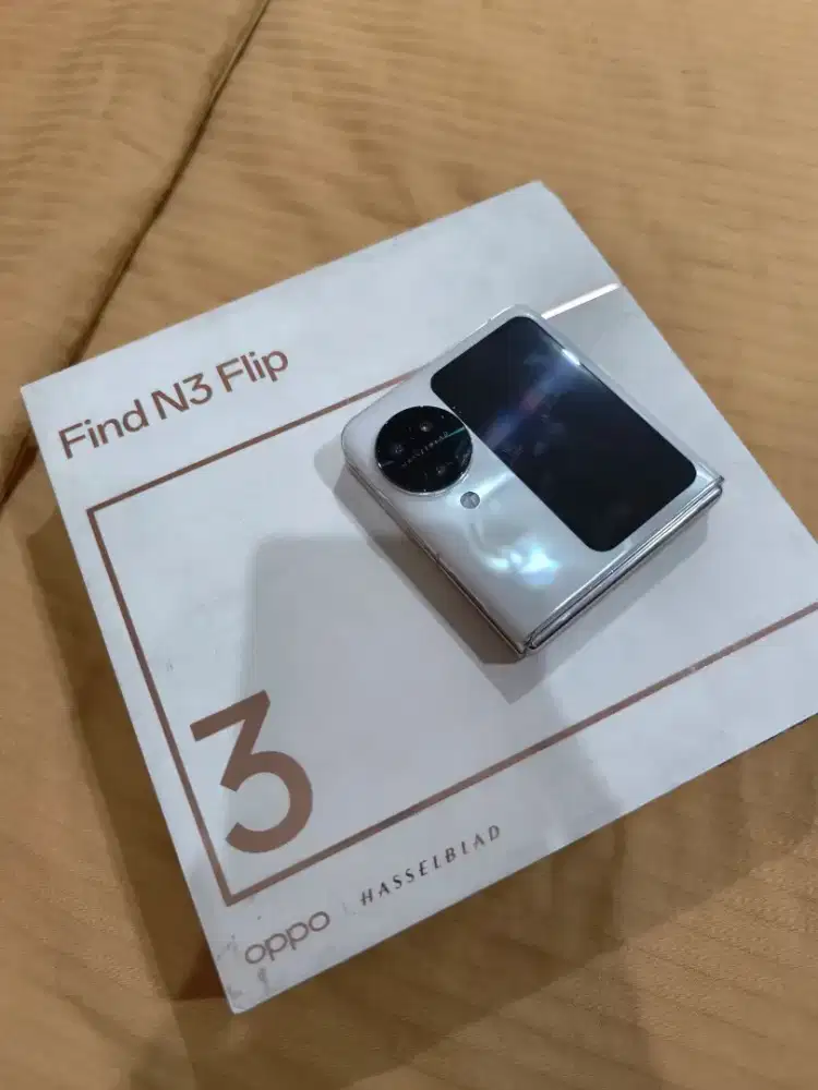 Oppo Find N3 Flip 12/256Gb Unit dan Box