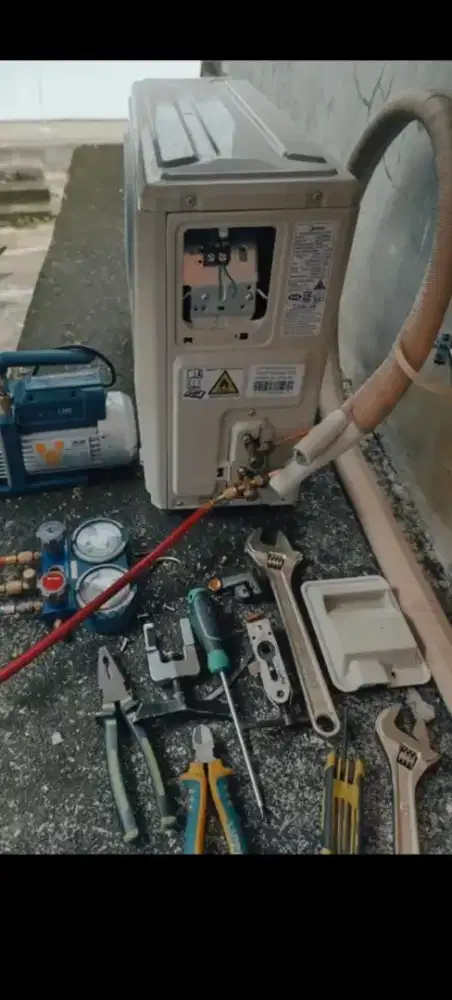 Jasa servis AC, kulkas dll