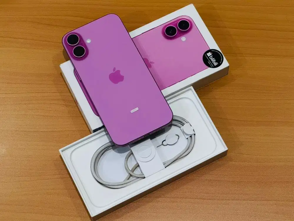 iPhone 16 Plus 128GB iBox BH100% Garansi ON