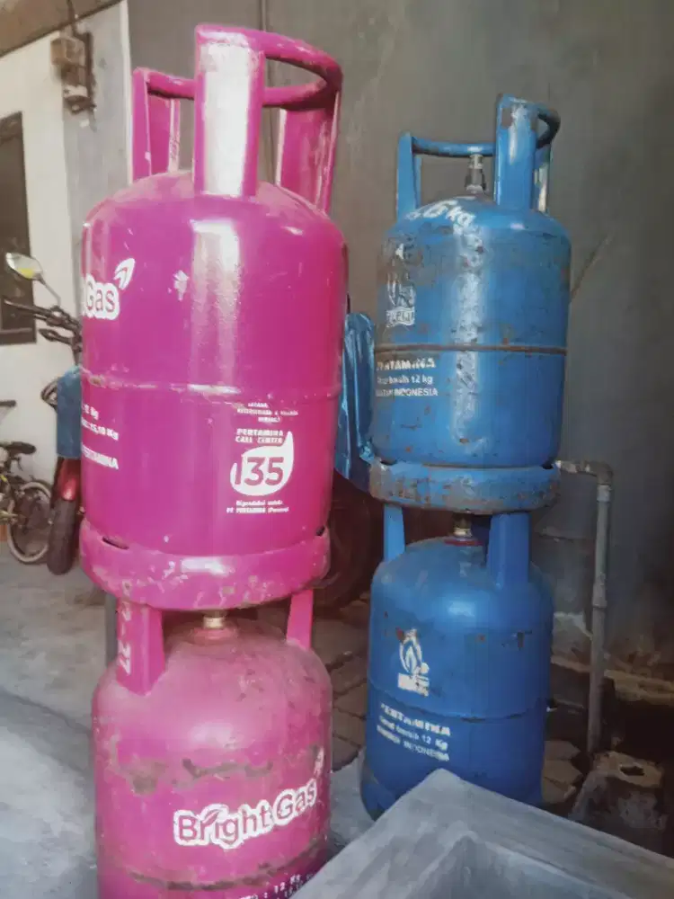 Di cari Tabung LPG elpiji bright gas 12kg