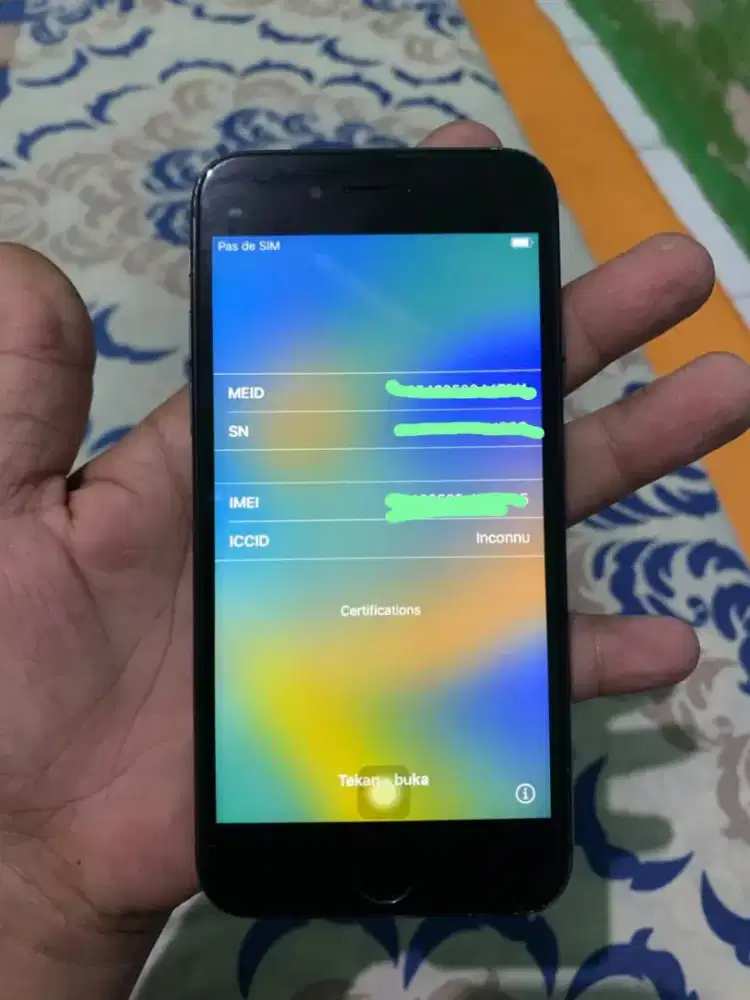 Iphone 8 64GB lupa sandi