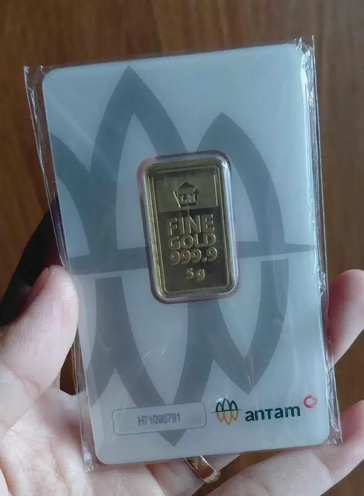 Emas Antam 5 gram Asli