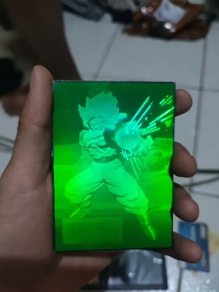 dragon ball z amada 3D Hologram card