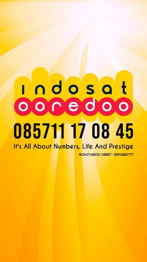 Kartu S0ECIAL KEMERDEKAAN Nomor Nomer Cantik INDOSAT IM3 Keren