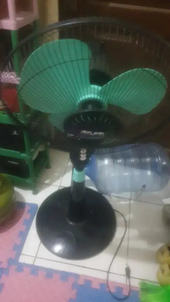 Kipas berdiri/stand hakamitsu hemat listrik 50w