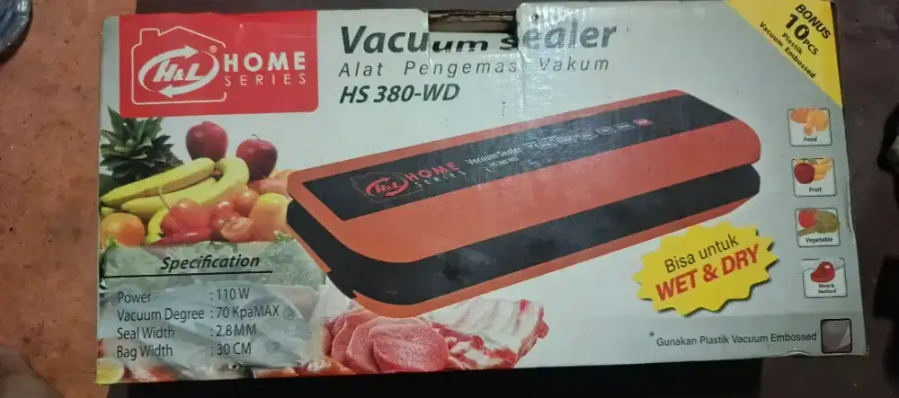 vakum sealer HS 380 WD