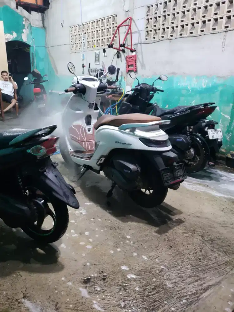 Loker cuci steam motor SISTEM BAGI HASIL HARIAN