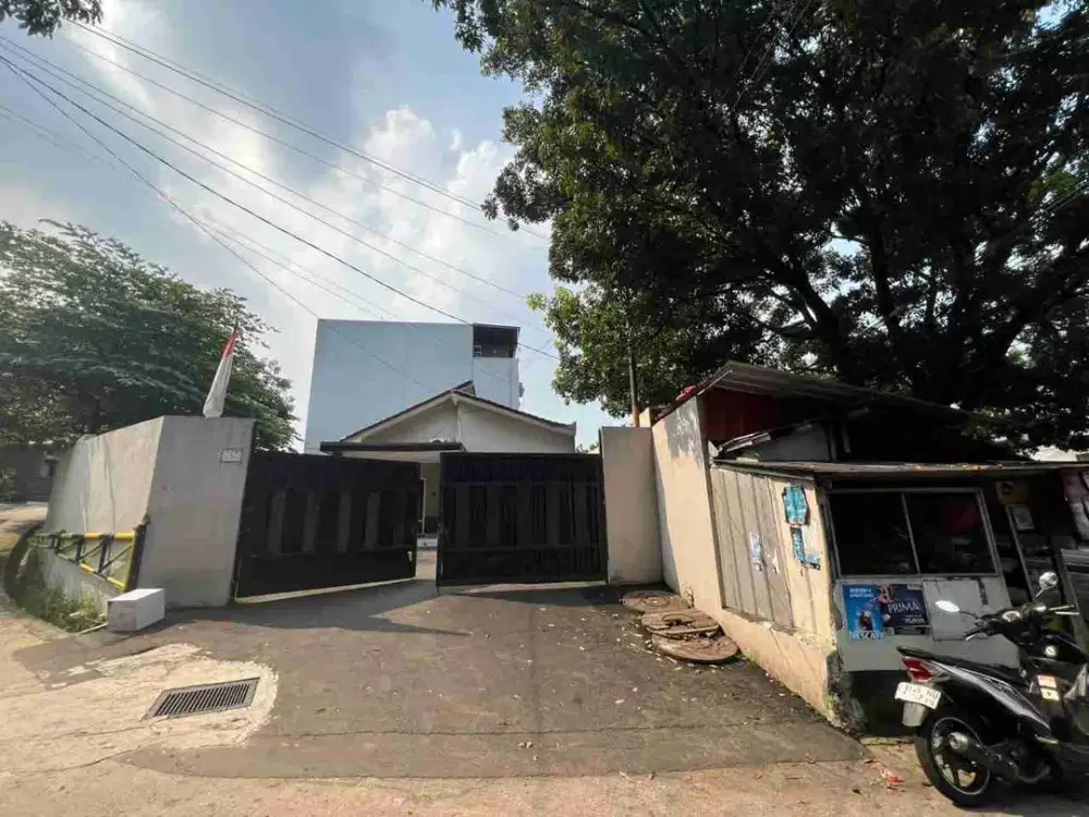 Jual rumah/ kantor/gudang di Jl.M.Yusuf Raya, Mekarjaya Depok, 5 menit ke tol Cijago