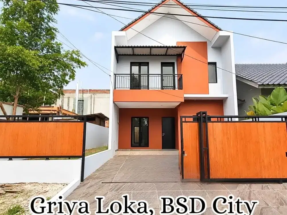 Jual Rumah Di Griya Loka BSD Serpong Dekat Bintaro Dan Jakarta