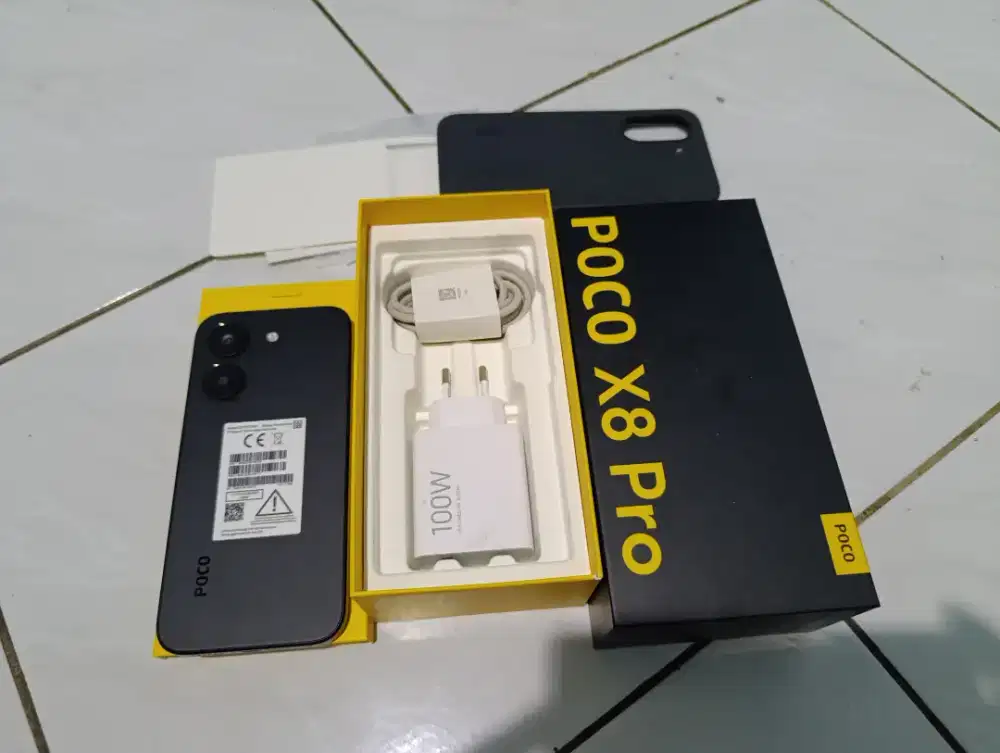 Poco x8 pro ram 12/512 gb second 3 bulan pakai