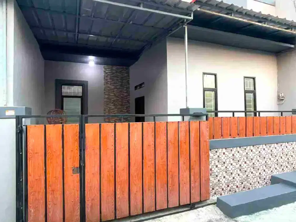 rumah modern minimalis di pondok ungu permai bekasi