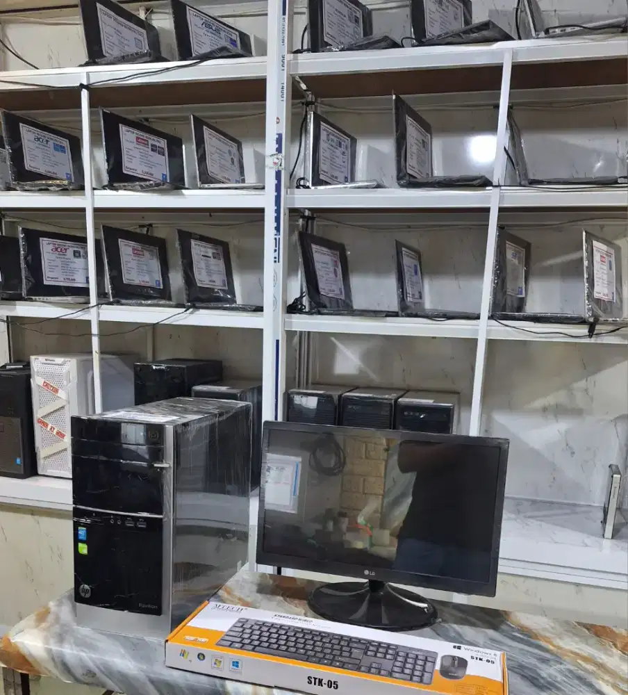 KOMPUTER PC GAMING BUILT UP HP ORIGINAL BAWAAN PABRIK