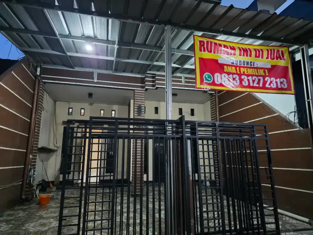 Jual cepat Rumah Harapan Indah BU