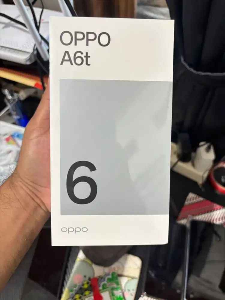 Oppo A6t 6/128 GB - ungu Garansi Resmi