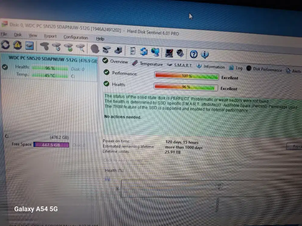 Bismillah dijual ssd m.2nvme 512gb sudah ada windows11