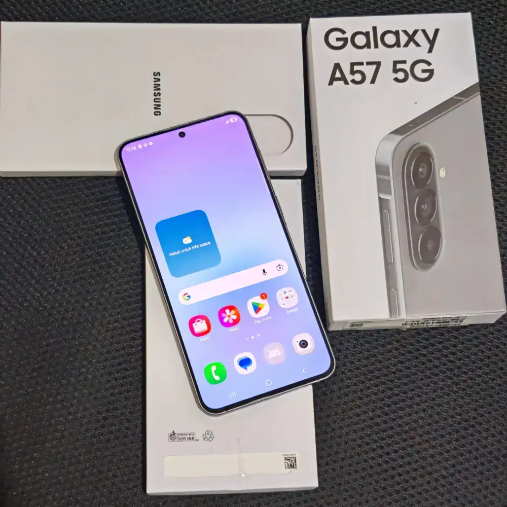 Samsung A57 5G 12/256 Sein Mulus Fullset Ori Garansi Aktif