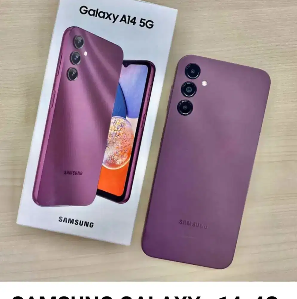 Dijual HP samsung A14 kondisi 98 baik mulusssd