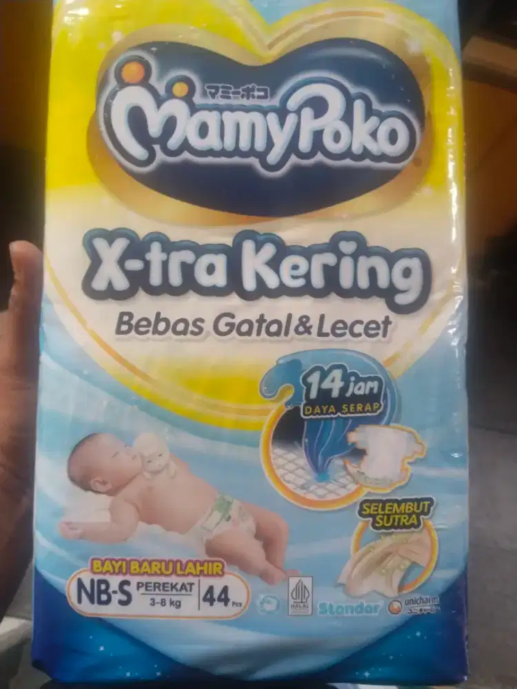 Mamy poko x-tra kering N-BS 44 popok perekat