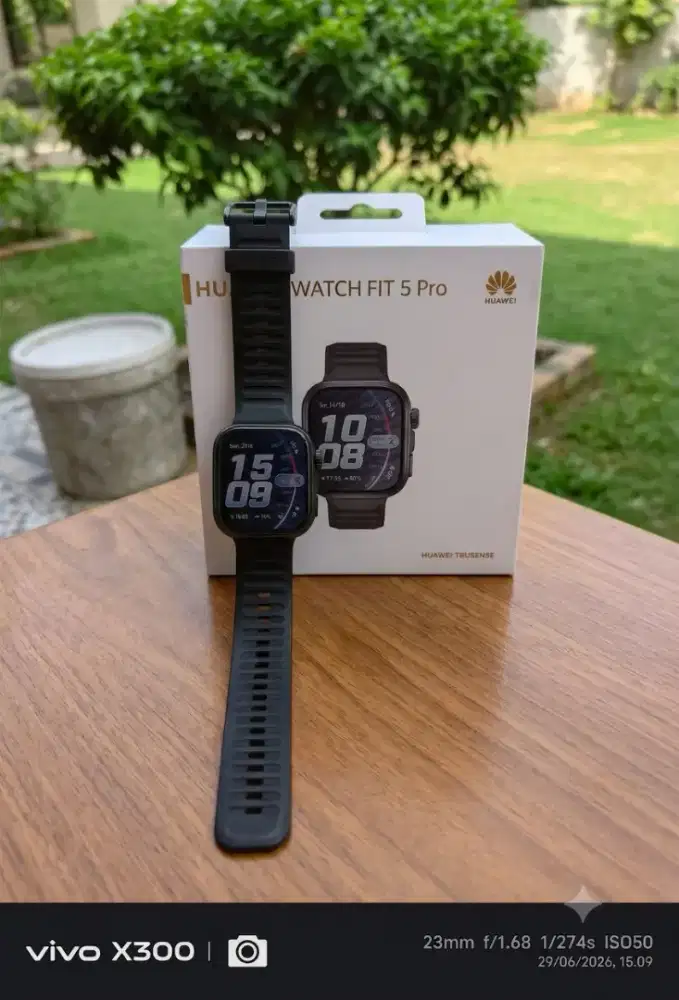 Huawei watch fit 5 pro hitam