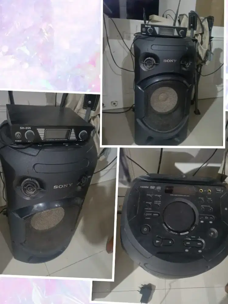 Speaker bluetooth Sony MHC-V21D preloved mulus no minus
