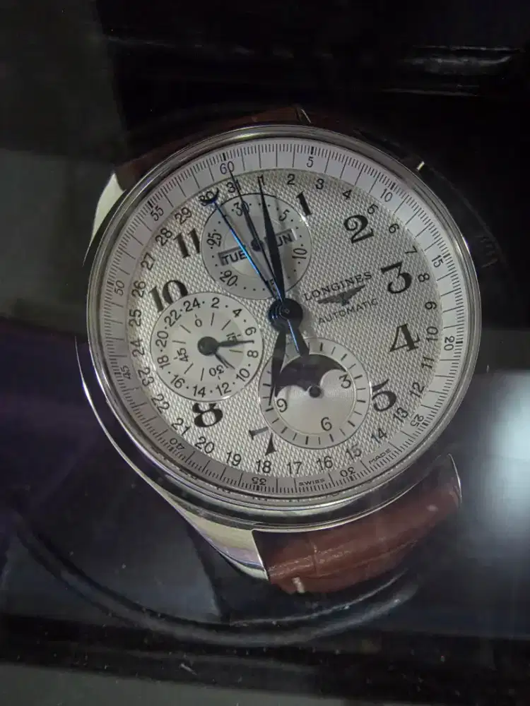 Longines Master Collection Moonphase Chronograph Automatic + Winder