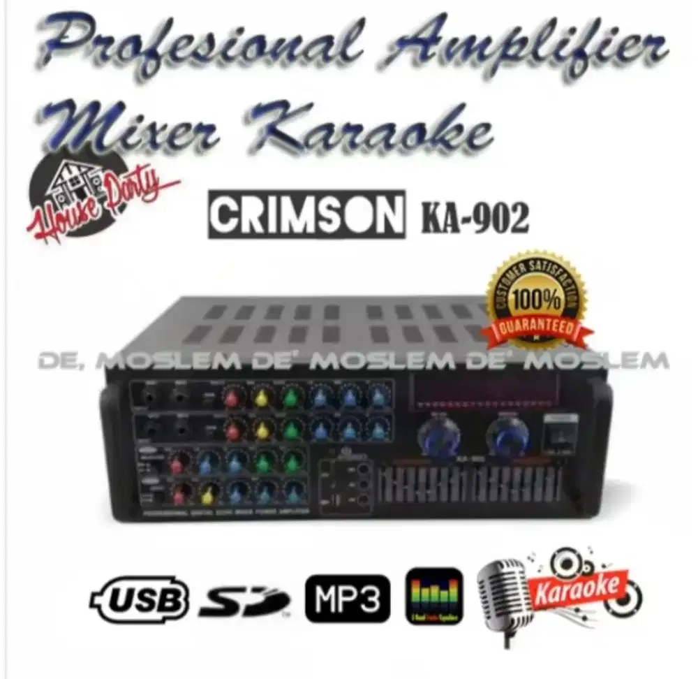 Amplifier karaoke profesional trafo Donat