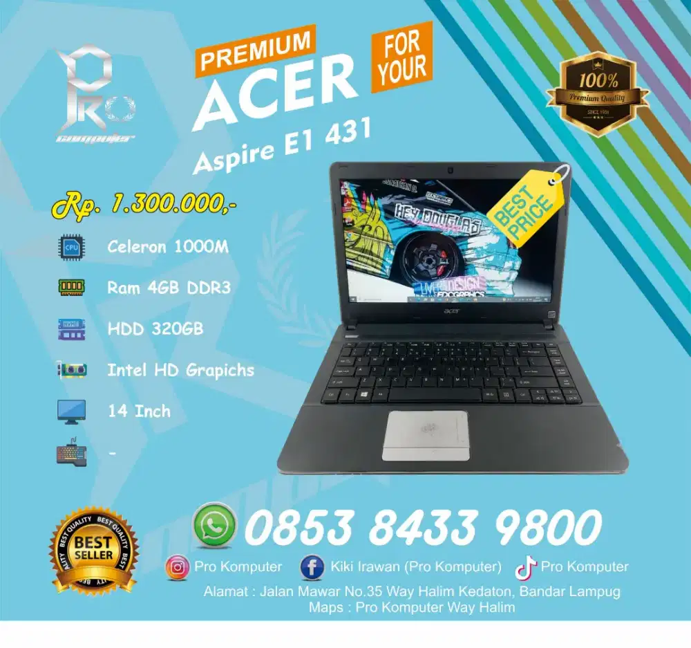 ACER Aspire E1 431 Prokomputer