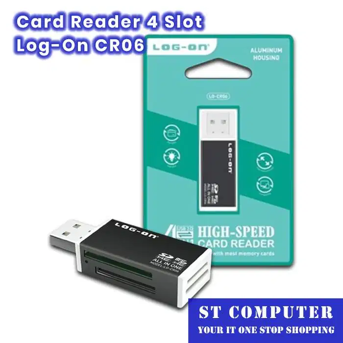Card Reader 4 Slot Log-On CR06