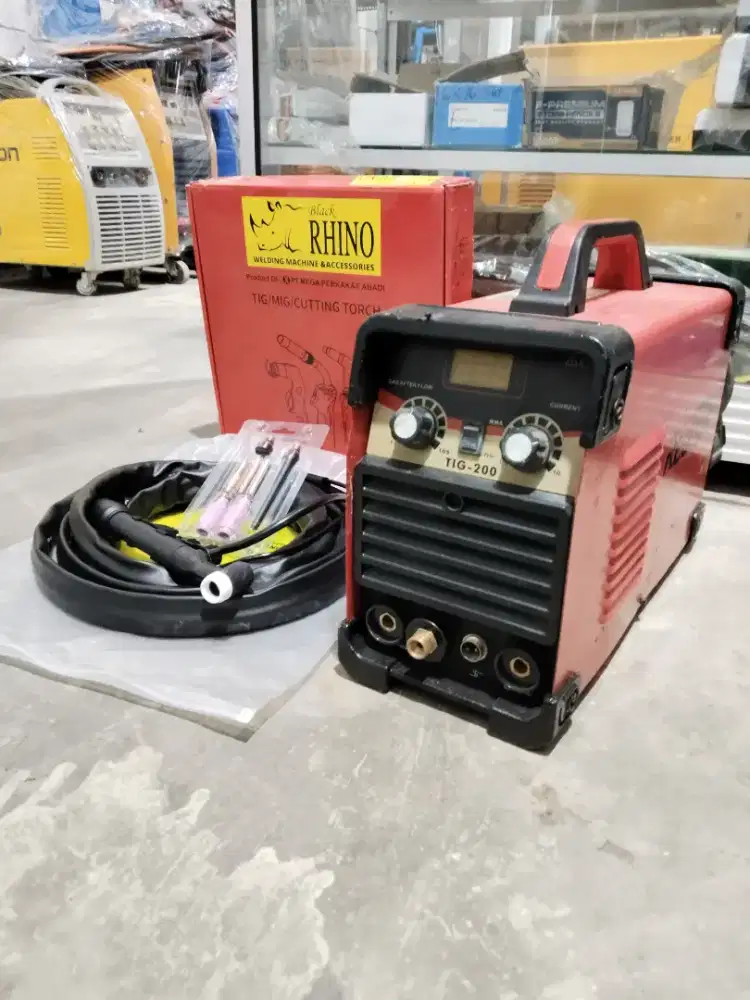MESIN LAS ARGON BEKAS TIG 160A REDBO LISTRIK INVERTER IGBT DC GTAW LAS