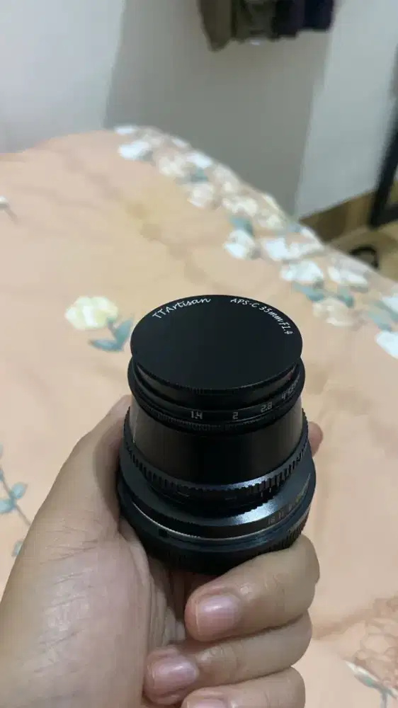 TTArtisan 35 mm f1.4 eos M Black