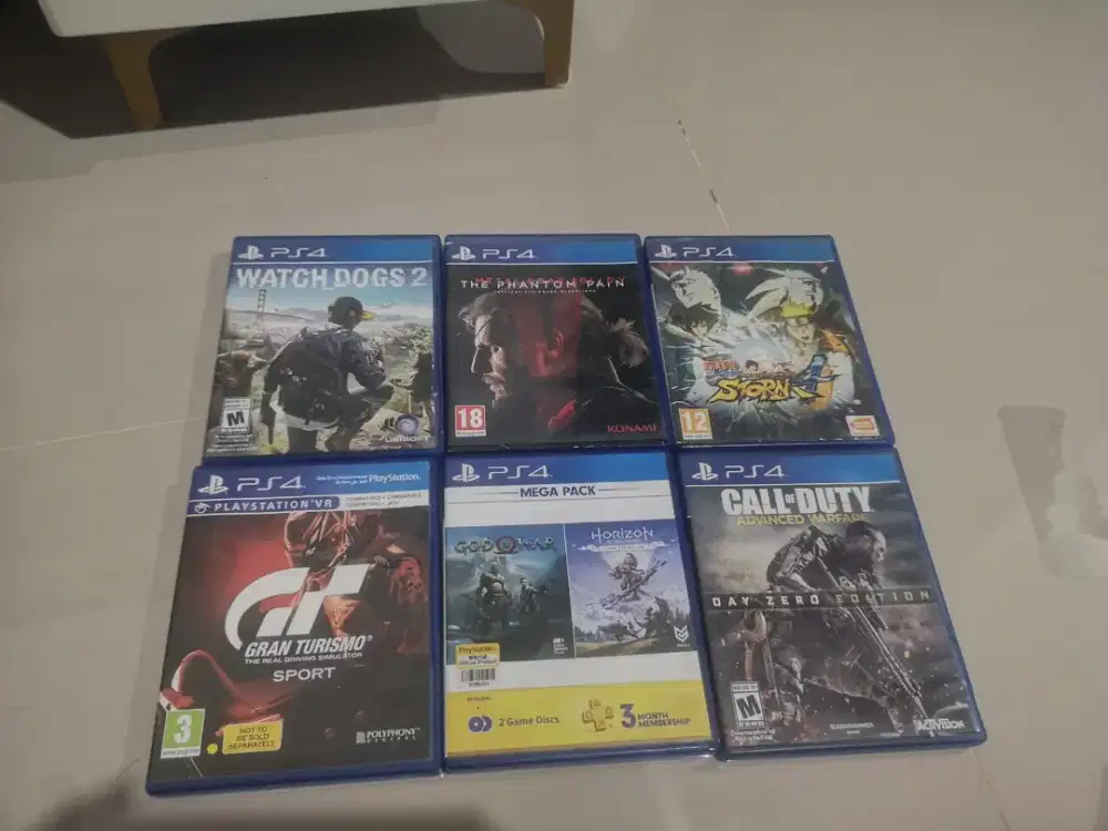Jual murah kaset ps4