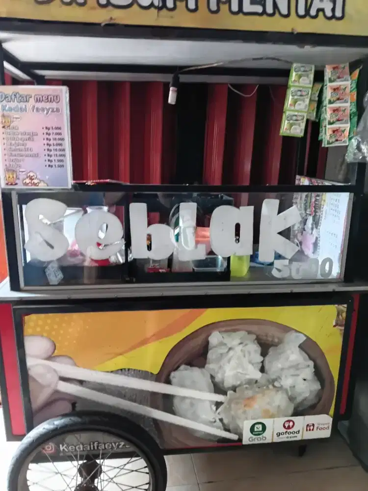 Gerobak bekas dimsum
