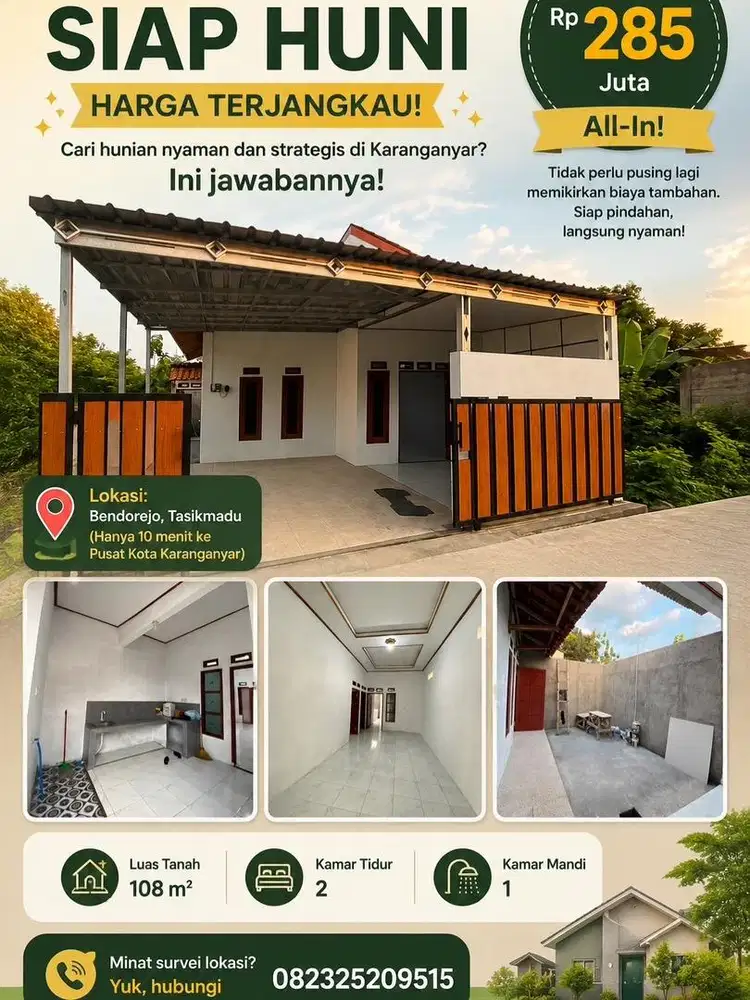 Rumah Murah Tasikmadu Karanganyar