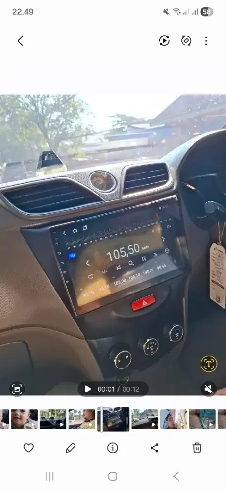 Head unit wuling confero 2015 - 2024