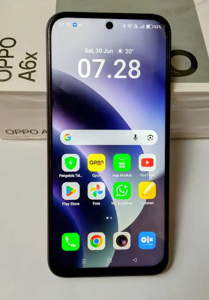 Oppo A6X Ram 4+8/64 Mulus Garansi msh lama
