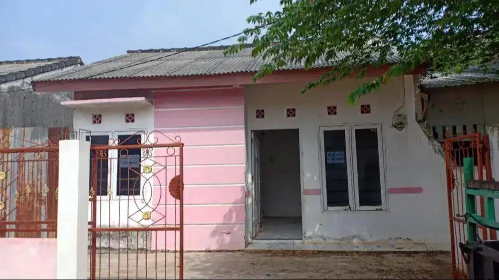 DIJUAL RUMAH 2 KT 1 KM DI TALANG KRAMAT BANYUASIN