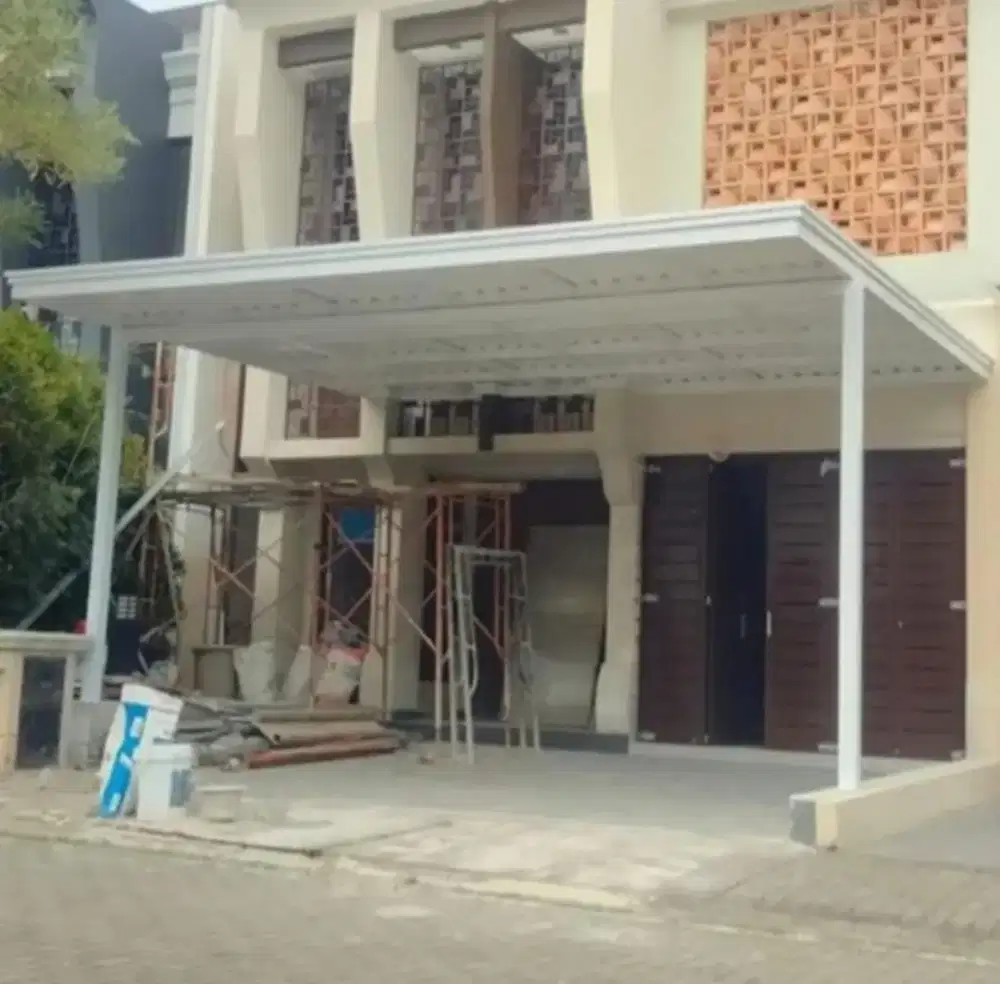 Kanopi garasi atap alderon