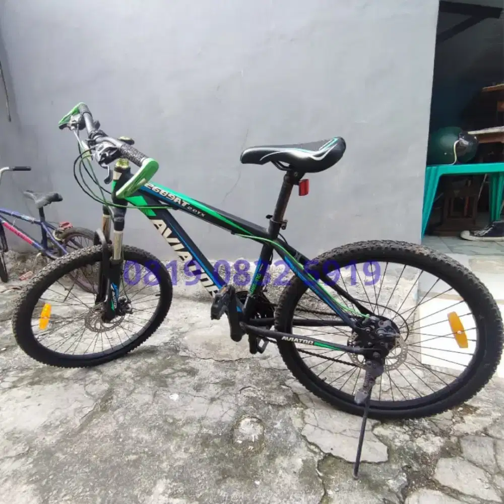 Sepeda MTB aviator 2689at uk 24