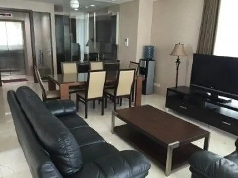 Dekat Sekolah Pelita Harapan Sewa Apartemen Kemang Village Residence 2+1 Bedroom Furnished