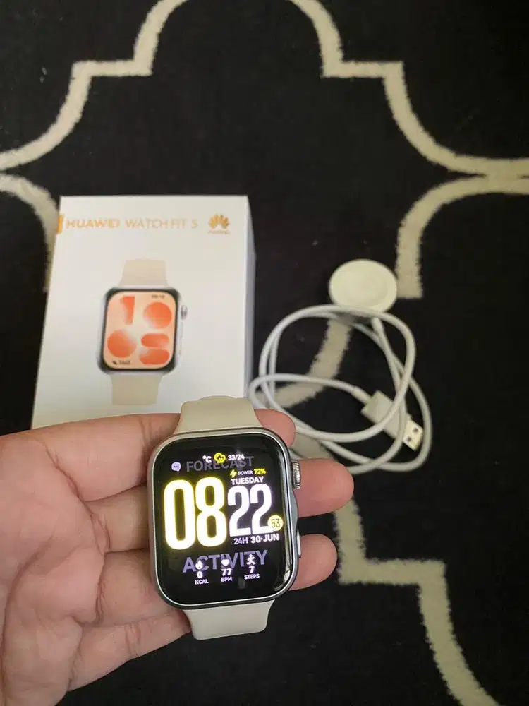 Jam Huawei Watch Fit 5 (pemakaian 1 bulan )