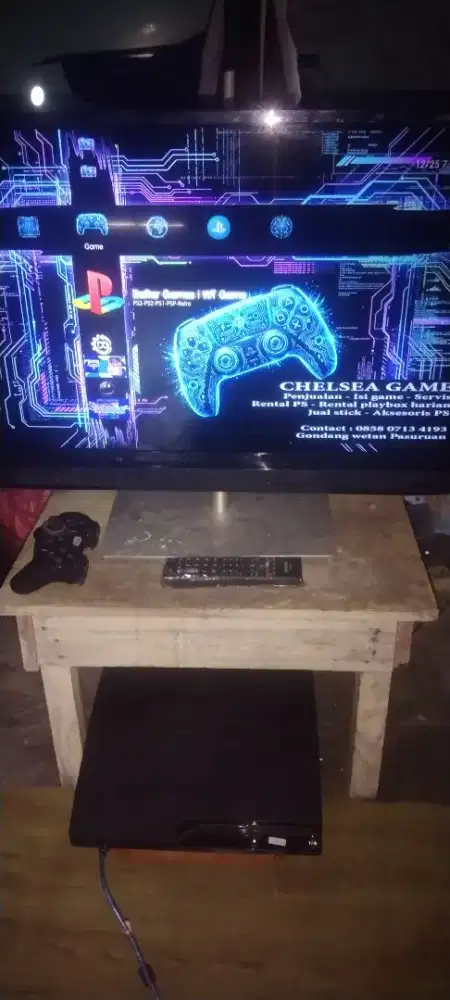 PS3 slim 500gb plus tv 32