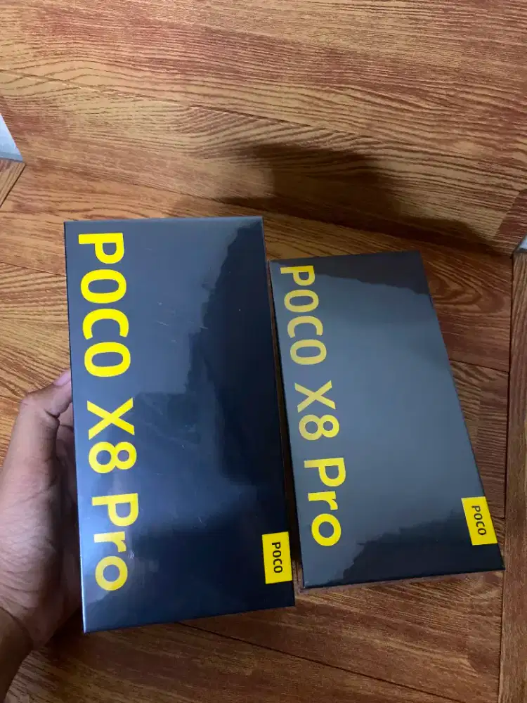 Poco X8 PRO ram 8/256 new garansi resmi