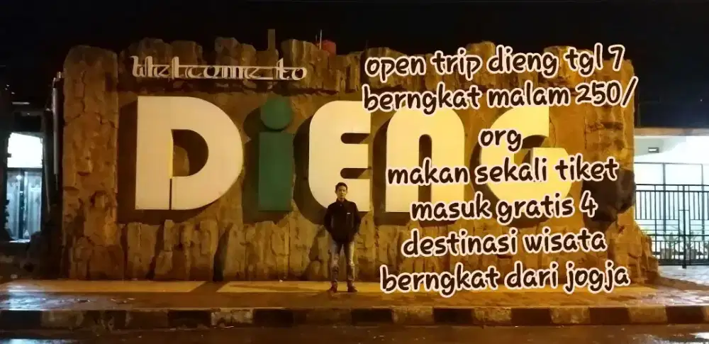 Open Trip Dieng