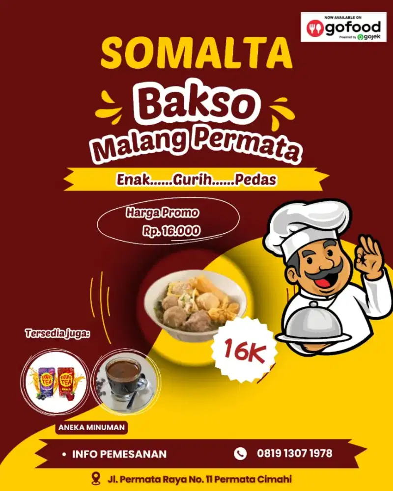 Dicari Wanita untuk Pramusaji