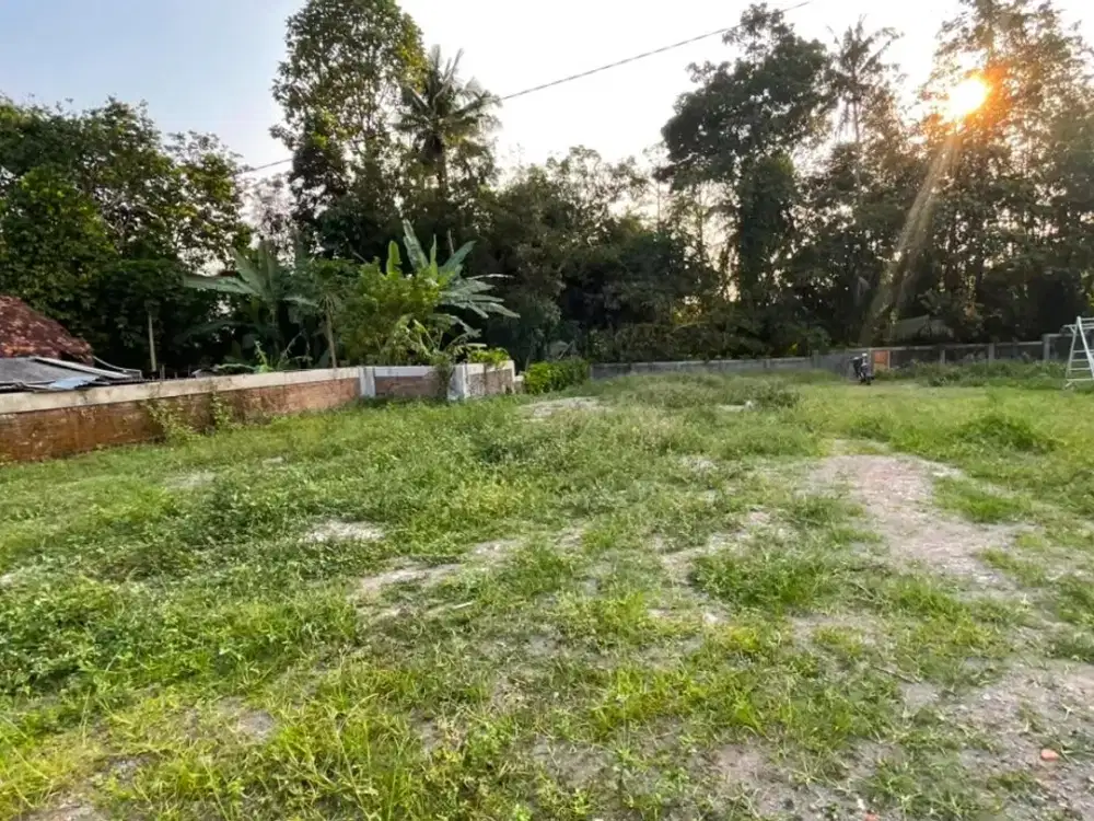 Tanah Pekarangan SHM Cocok Bangun Rumah Impian di Sleman Jogja